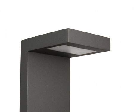 Su-ma lampa stojąca zewnętrzna LED Karo 10W 720lm 4000K popielata 78cm IP54 KR-780