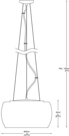 Zuma Line lampa wisząca Crystal Pendant 5xG9 chrom/dymiona P0076-05L-F4FZ