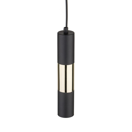TK Lighting lampa wisząca Vivien GU10 czarno/złota 4756