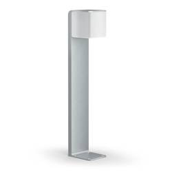 Steinel lampa stojąca zewnętrzna LED z czujnikiem ruchu GL 80 iHF 9,1W 650lm 3000K srebrna 63,3cm IP44 ST055486