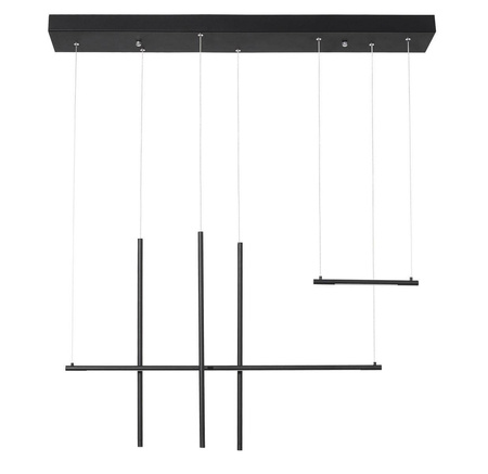 Luces Exclusivas lampa wisząca LED Buga 5x(7W 490lm 3000K) 35W 2450lm czarna LE41353