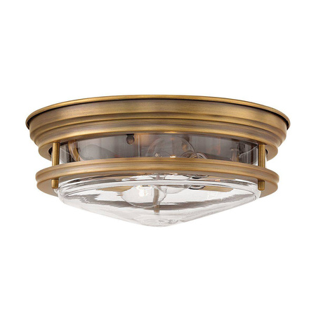 Quintiesse plafon łazienkowy Hadrian 2xE27 brązowy IP44 QN-HADRIAN-FS-BR-CLEAR