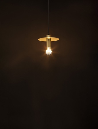 Luces Exclusivas lampa wisząca LED Bajio Ø 20 cm E27 1x12W IP20 złota LE43702