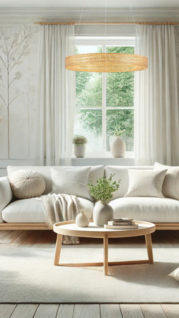 Luces Exclusivas lampa wisząca LED Yotau ściemnialna Ø 60 cm 70W 5286lm 3000K IP20 złota LE44729