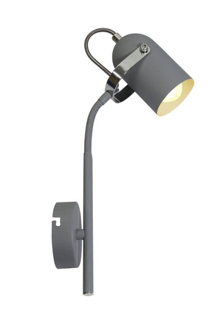 Candellux kinkiet (reflektorek) Gray E14 szary 91-66527
