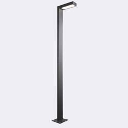 Norlys latarnia LED Asker 18W 962lm 3000K czarna 216cm IP65/55 1360BL