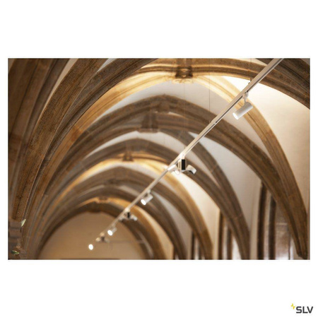 SLV lampa szynowa (reflektorek) LED Helia 50 3F 11W 750lm 3000K 35° biała 152961