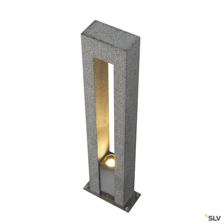 SLV lampa stojąca zewnętrzna Arrock Arc GU10 szara 70,5cm IP44 231420
