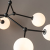 TK Lighting plafon Fairy 6xG9 czarno/biały 4856