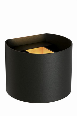 Lucide kinkiet łazienkowy Axi LED okrągły czarny 69201/06/30