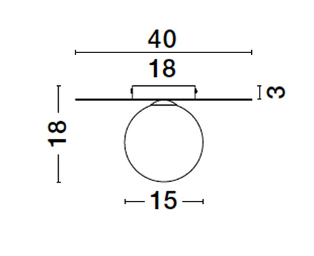 Luces Exclusivas lampa sufitowa LED Balcon Ø 40 cm E27 1x12W IP20 złota LE43693