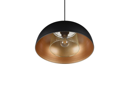 RL lampa wisząca Punch E27 czarno/złota R30811932