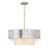 Quintiesse lampa wisząca Reverie 8xE14 złoto/szara QN-REVERIE-8P-CPG