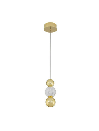 Luces Exclusivas lampa wisząca LED Ponce 6W 499lm 3200K złota LE42699
