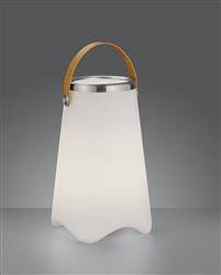 RL przenośna lampa stojąca zewnętrzna LED z głośnikiem Jamaica 2W 25lm 3000K biała 38cm IP44 R55086101