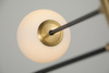 Azzardo żyrandol / lampa wisząca Oviedo 8 8xG9 złota AZ4423