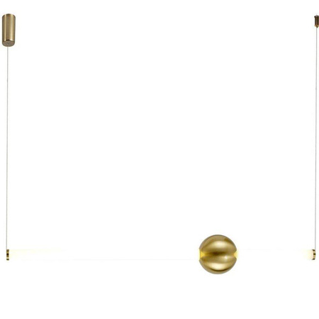 Step Into Design lampa wisząca LED O-Line 14W 1260lm 3000K mosiężna ST-1688L