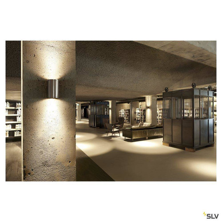 SLV kinkiet zewnętrzny Rox 2xGU10 aluminiowy IP44 1000334