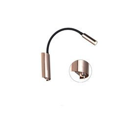 Orlicki Design kinkiet LED Nuto Gold 3W 135lm 3000K czarno/złoty OR81695