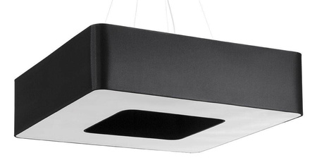 Sollux lampa wisząca Urano 80 8xE27 czarno/biała SL.0828
