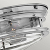 Quintiesse plafon łazienkowy Hadrian 2xE27 chrom IP44 QN-HADRIAN-FS-CM-CLEAR