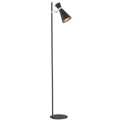 Argon lampa podłogowa Lukka E27 czarna 164cm 3895