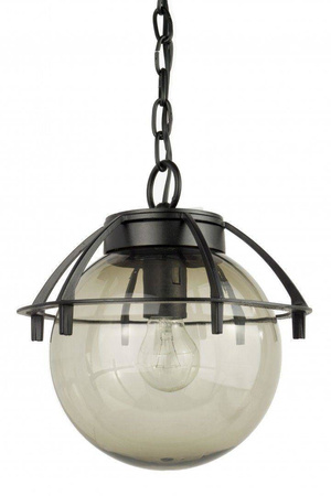 Su-ma lampa wisząca zewnętrzna Kule z koszykiem 200 E27 czarna/patyna IP43 K 1018/1/KPO FU