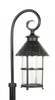 Su-ma lampa stojąca zewnętrzna Toledo E27 czarna/patyna 86cm IP23 K 5002/3/R