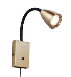 Trio kinkiet (reflektorek) Wanda GU10 czarny/złoty 202670108