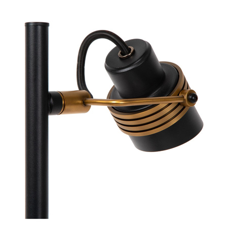 Lucide lampa stołowa Tundran 2xGU10 czarna 34544/02/30