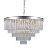 Italux żyrandol / lampa wisząca Verdes 11xE14 srebrny PND-44372-11A-SLVR-BRW