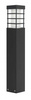 Su-ma lampa stojąca zewnętrzna Rado E27 czarna 50cm IP54 RADO II 2 BL