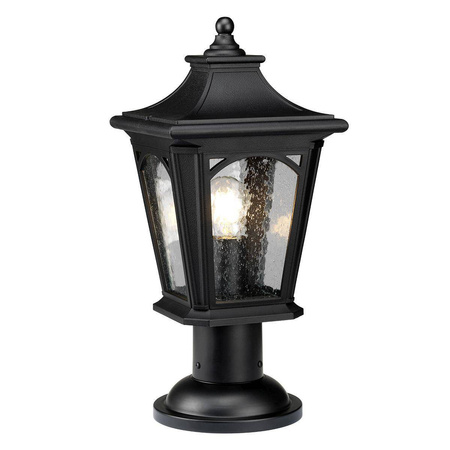 Elstead lampa stojąca zewnętrzna Bedford E27 czarna 47cm IP44 QZ-BEDFORD3-M