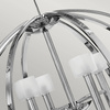 Quintiesse lampa wisząca Mondo 8xG9 chrom QN-MONDO8