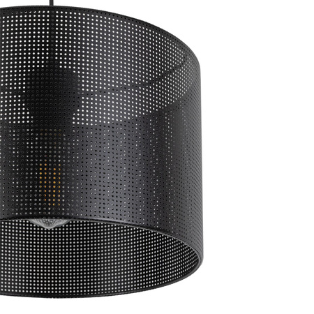 TK Lighting lampa wisząca Moreno E27 czarna 4991