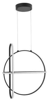 Luces Exclusivas lampa wisząca LED Hoyo 48W 3360lm 3000K czarna LE41404
