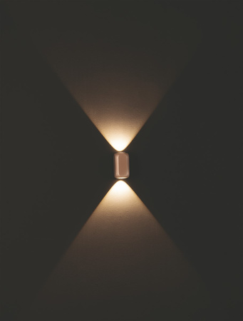 Luces Exclusivas kinkiet LED Yaguaru ściemnialny 8W 504lm 3000K IP20 złoty LE44765