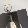 Quintiesse lampa wisząca Ludlow E27 grafitowa QN-LUDLOW-1P-GR