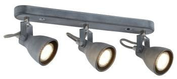 Candellux plafon (reflektorki) Ash 3xGU10 szary 93-64301