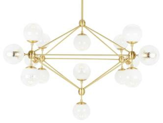 King Home żyrandol / lampa wisząca Planetario 15 15xE27 mosiądz MD10230G-15.BRASS