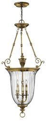 Elstead żyrandol / lampa wisząca Cambridge 3xE14 mosiężna HK-CAMBRIDGE-P-L
