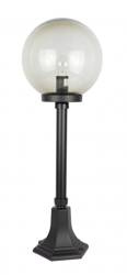 Su-ma lampa stojąca zewnętrzna Kule Classic E27 czarna/patyna 73cm IP43 K 5002/3/KP 250 FU