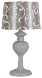 Candellux lampka biurkowa Berkane E14 szara 41-64424