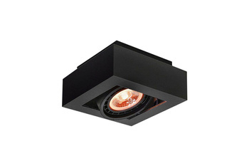 GTV oprawa sufitowa Loid GU10/ES111 czarna OS-LOID-GU10-10-DEC