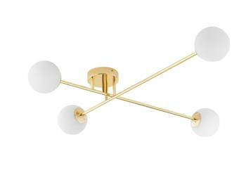 Kaspa plafon Astra 4xE14 złoty 10771405