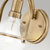 Quintiesse kinkiet Somerset E27 mosiężny QN-SOMERSET1-C-HB
