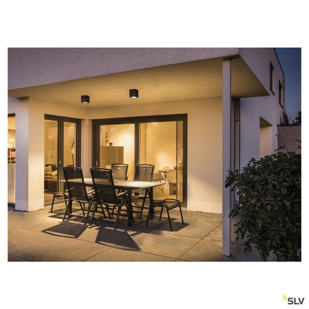 SLV plafon zewnętrzny LED Big Theo Ceiling 21W 2000lm 3000K antracytowy IP44 234535