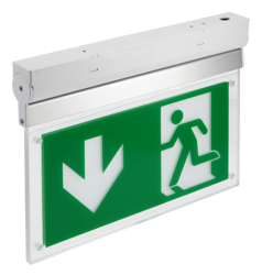 GTV oprawa awaryjna LED Corso 3W 300lm 6400K biała LD-CORSO3-00