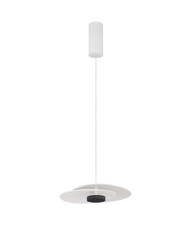 Luces Exclusivas lampa wisząca LED Yacuiba ściemnialna 16W 537lm 3000K IP20 biała LE44646