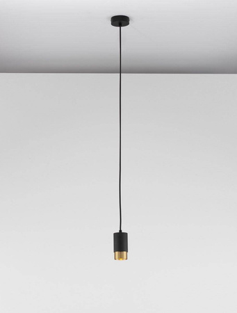 Luces Exclusivas lampa wisząca Cayes GU10 czarno/złota LE42622